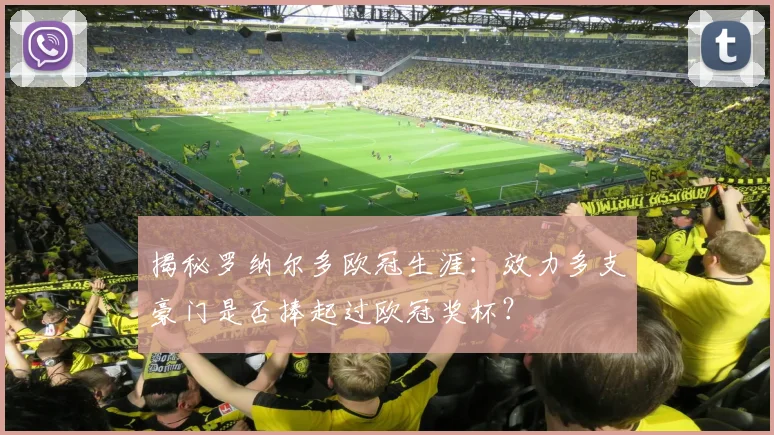 揭秘罗纳尔多欧冠生涯:效力多支豪门是否捧起过欧冠奖杯?